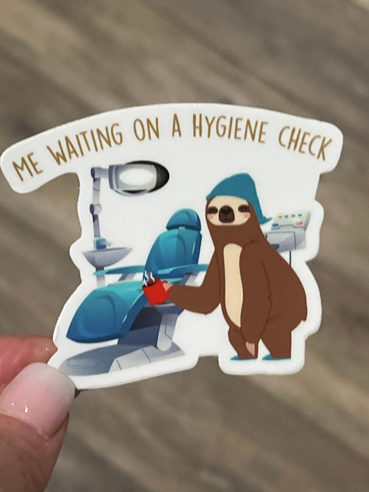 Dental Hygienist Sticker, Dental Hygiene Sticker, Dental Hygienist Cling, Dental Hygiene Gift, Dental Hygiene Sticker, Dental Keychain