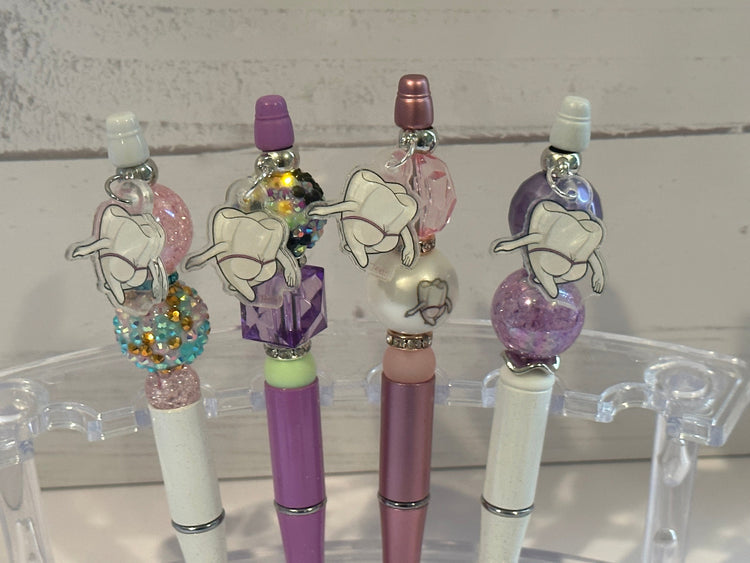 Mrs. Flossy Pen, Tooth Pen, Dental Pen, Teeth Bubble Pen, Dental Gift, Dental Earrings, Tooth Earrings