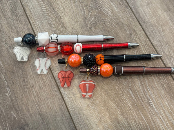 Dental Pens, Sports Tooth Pen, Basketball Tooth, Vollyball Tooth, Soccer Tooth, Baseball Tooth