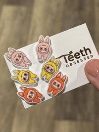 Labubu Tooth Earrings, Cute Dental Earrings, labubu Teeth, Dental Gift, Fental Assistant, Dental hygienist
