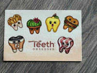 Kawaii Dental Sticker, Vinyl Tooth Sticker, Humorous Dentist Sticker, Car Decal Sticker, Laptop Sticker, Unique Dentist Gift