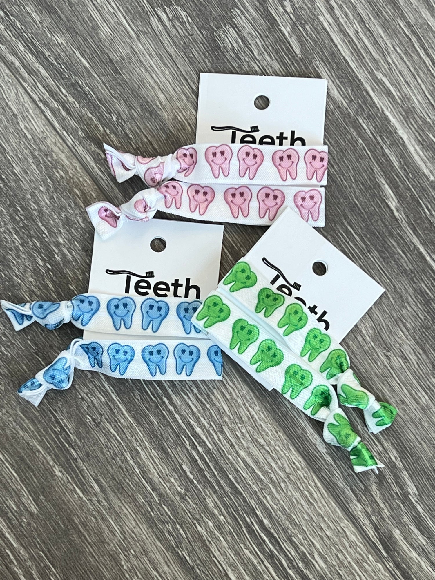 Dental Hats, Hair Ties and Head Bands