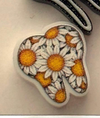 Dental Daisy , RCT and Black Glitter Earrings