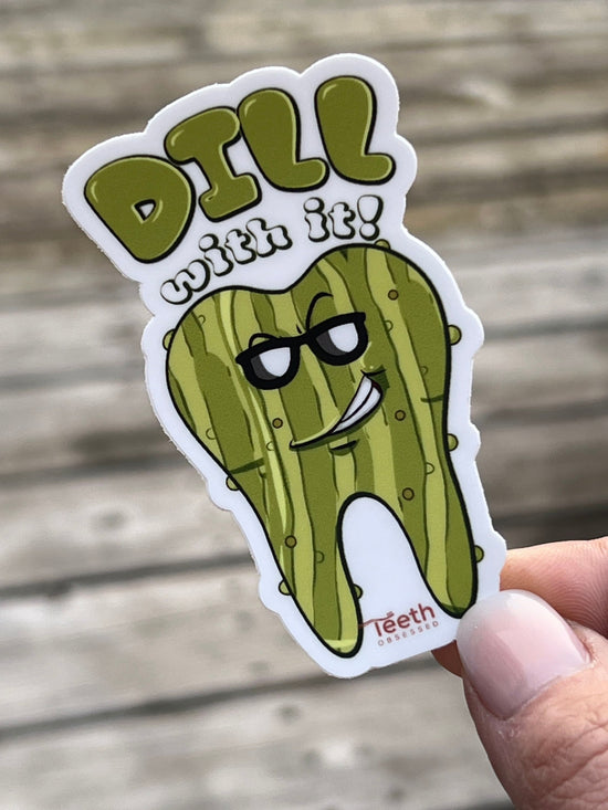 Dill Pickle Sticker