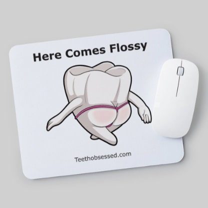 Mrs. Flossy Mousepad