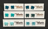 Turquoise Teeth Earrings