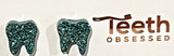 Turquoise Teeth Earrings