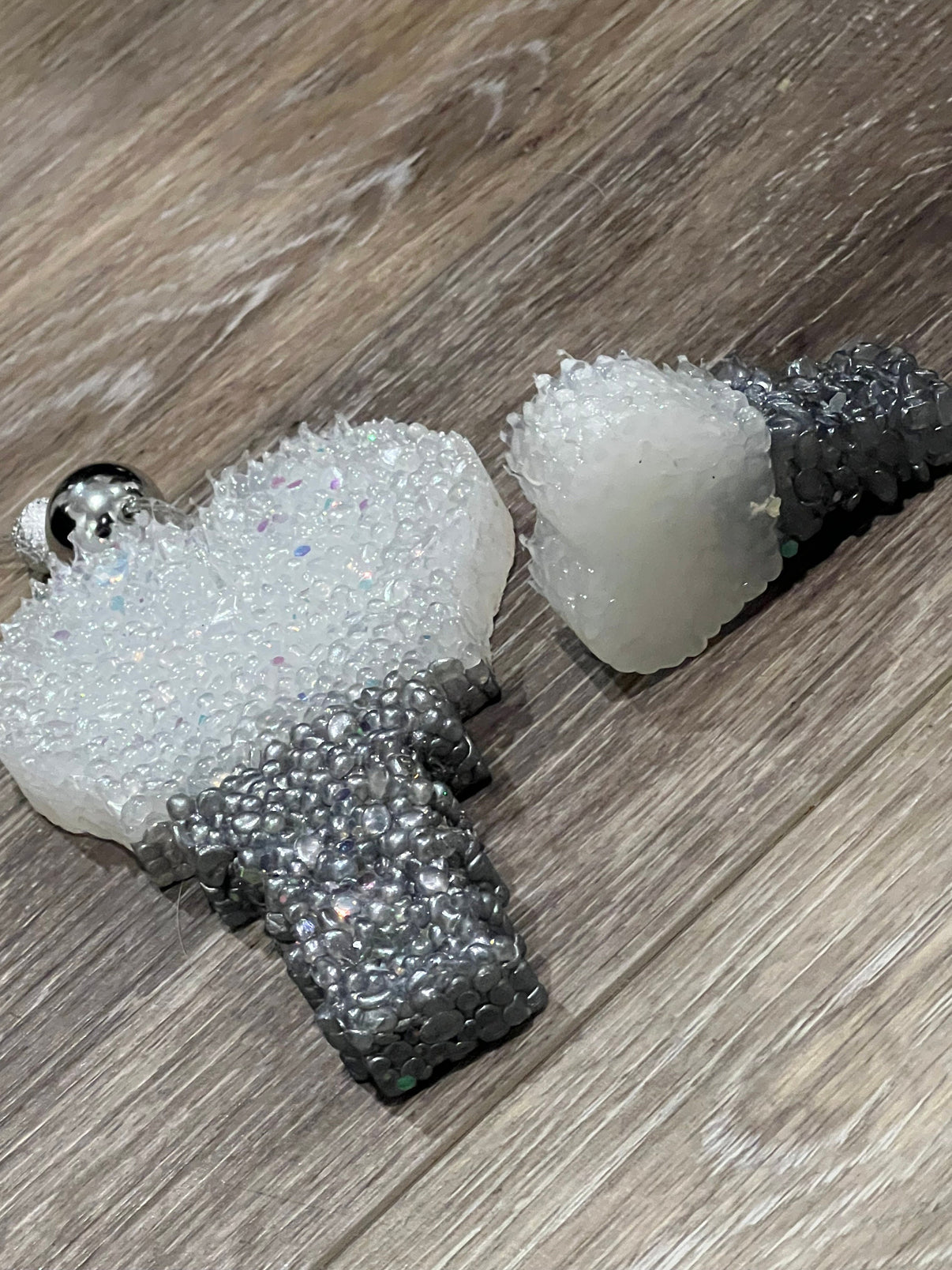 Dental Implant Car Freshie, Glitter Tooth Air Freshener, Handmade