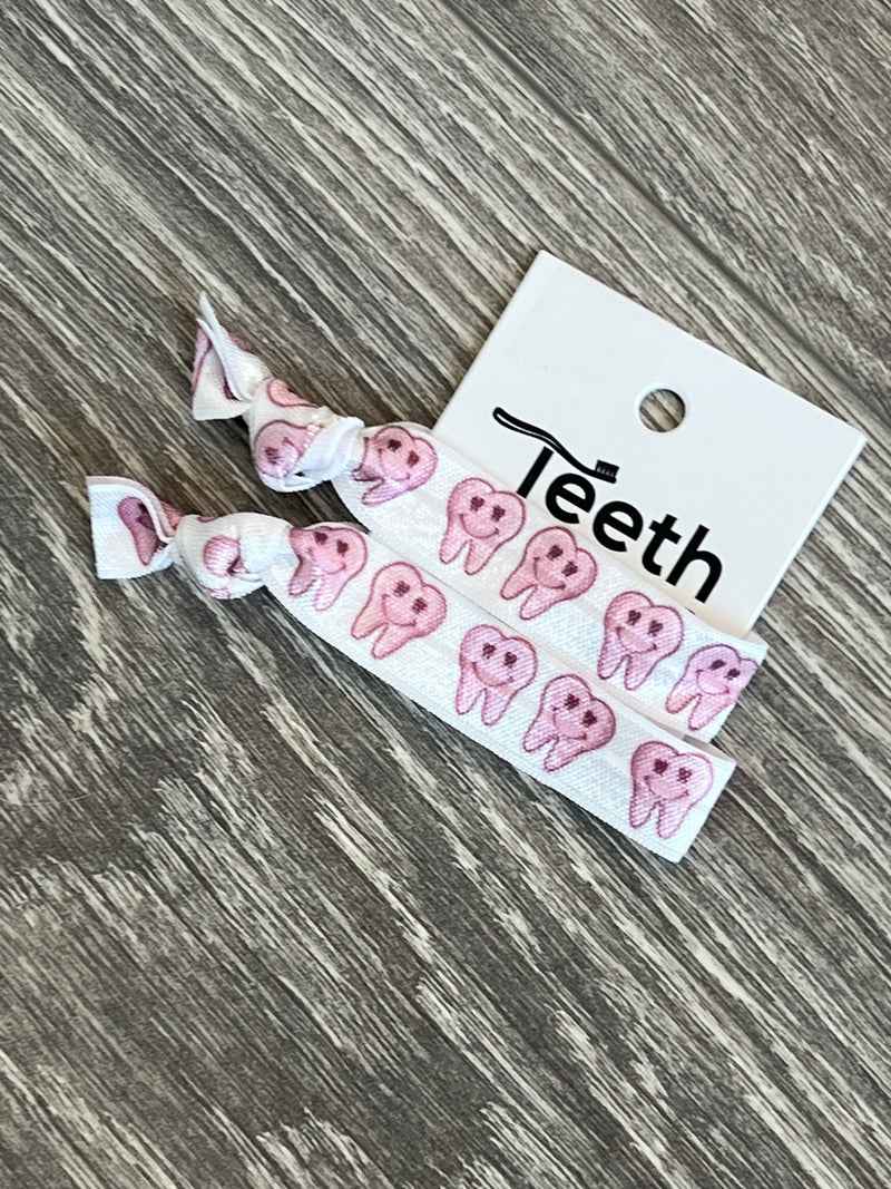 Smiling Teeth Hairbow