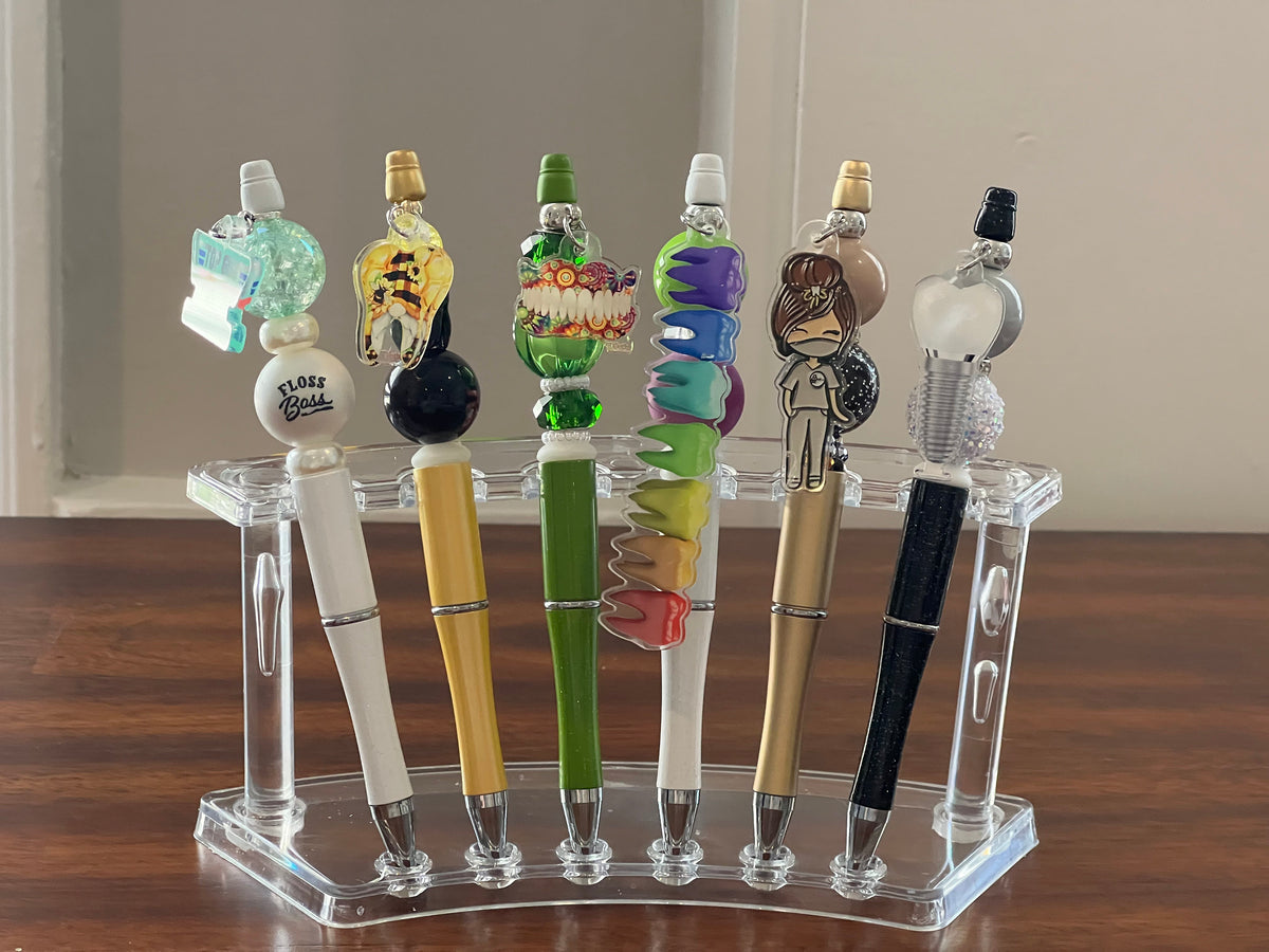 Top Gum, Sunflower, Denture, Implant Bubble Pens