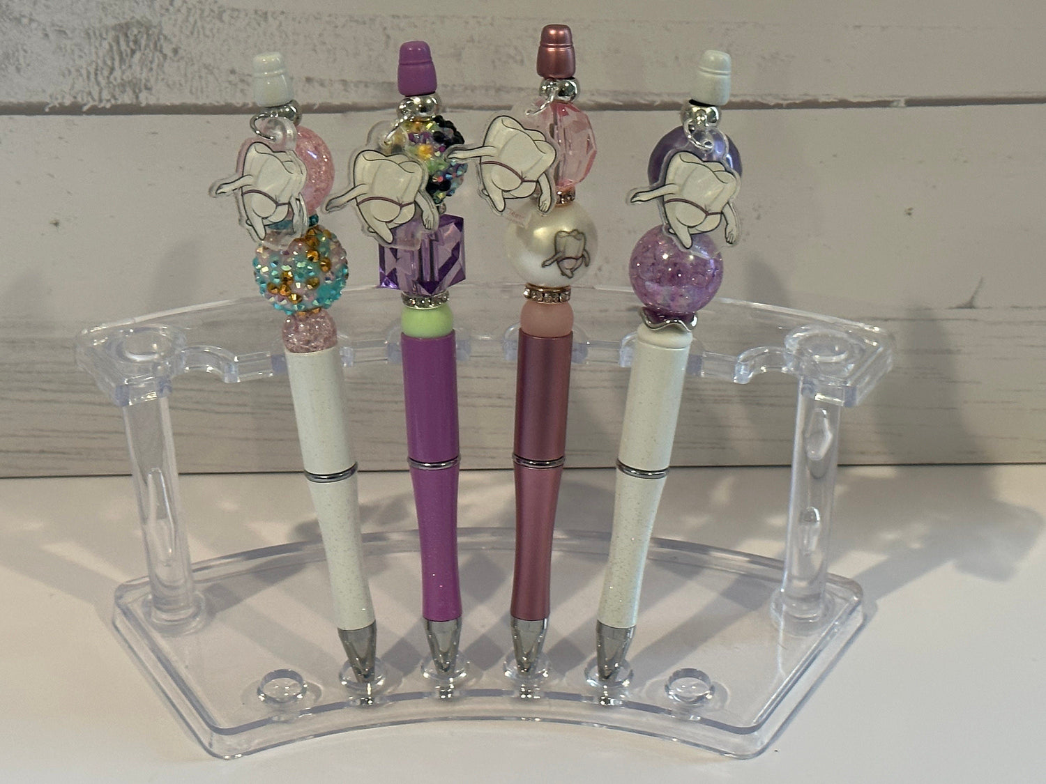 Mrs. Flossy Pen, Tooth Pen, Dental Pen, Teeth Bubble Pen, Dental Gift, Dental Earrings, Tooth Earrings