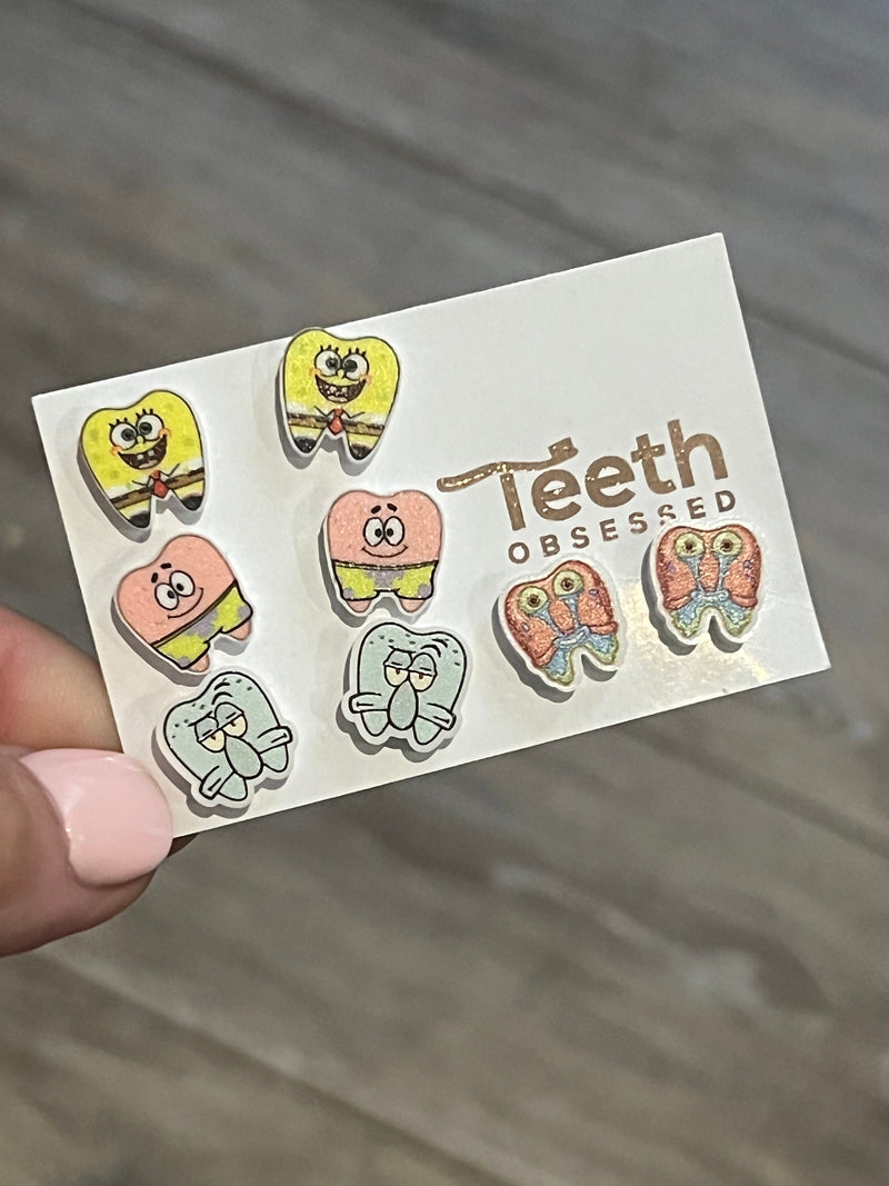 Dental Tooth Earrings