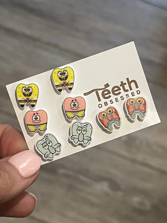 Dental Tooth Earrings