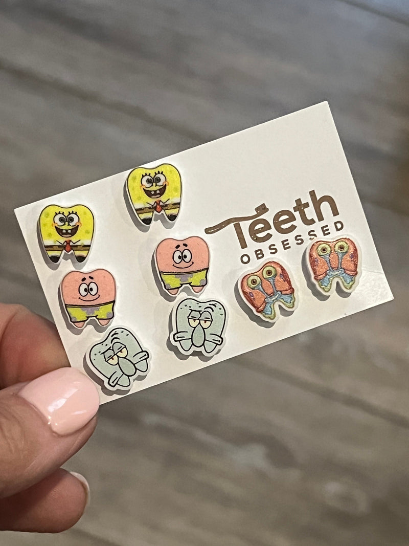 Dental Tooth Earrings