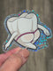 Mrs Flossy Tooth Sticker