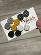 Dental Earrings, Gold Crown Tooth Earrings, CDT Tooth Earrings, Dentist Earrings, Dental Hygiene Gift