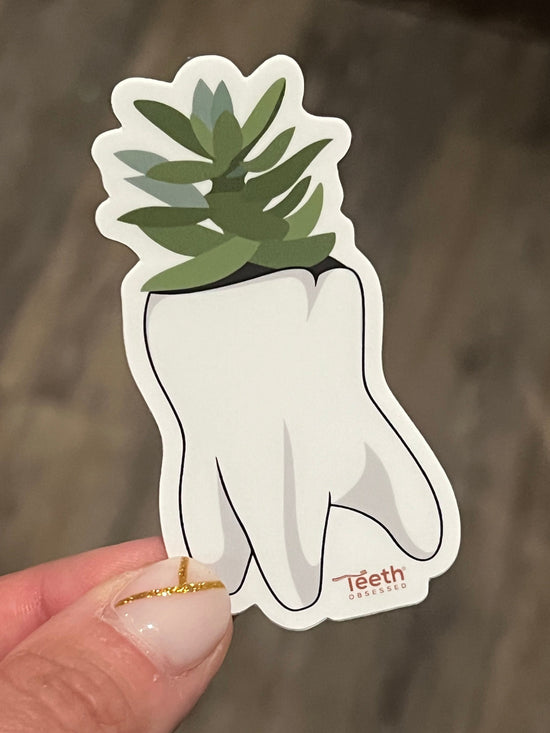 Plant Tooth Stickers
