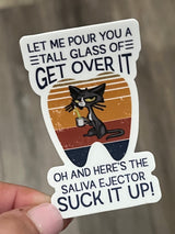 Suck It Up Dental Sticker