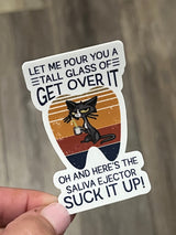 Suck It Up Dental Sticker