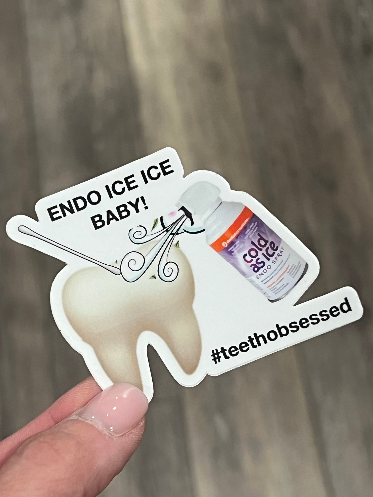 Getting On My Nerves Dental Sticker, Tooth Stickers, Endo Sticker, RCT Sticker, Dental Assistant, Endodontist Sticker