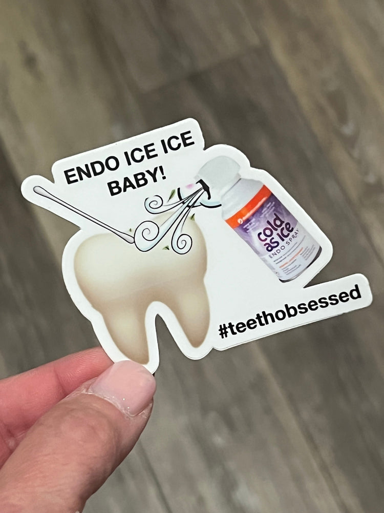 Getting On My Nerves Dental Sticker, Tooth Stickers, Endo Sticker, RCT Sticker, Dental Assistant, Endodontist Sticker