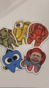 Fish Tooth Stickers