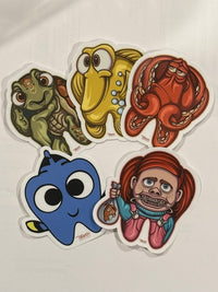 Fish Tooth Stickers