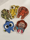 Fish Tooth Stickers
