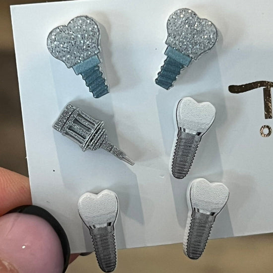Dental Implant Earrings