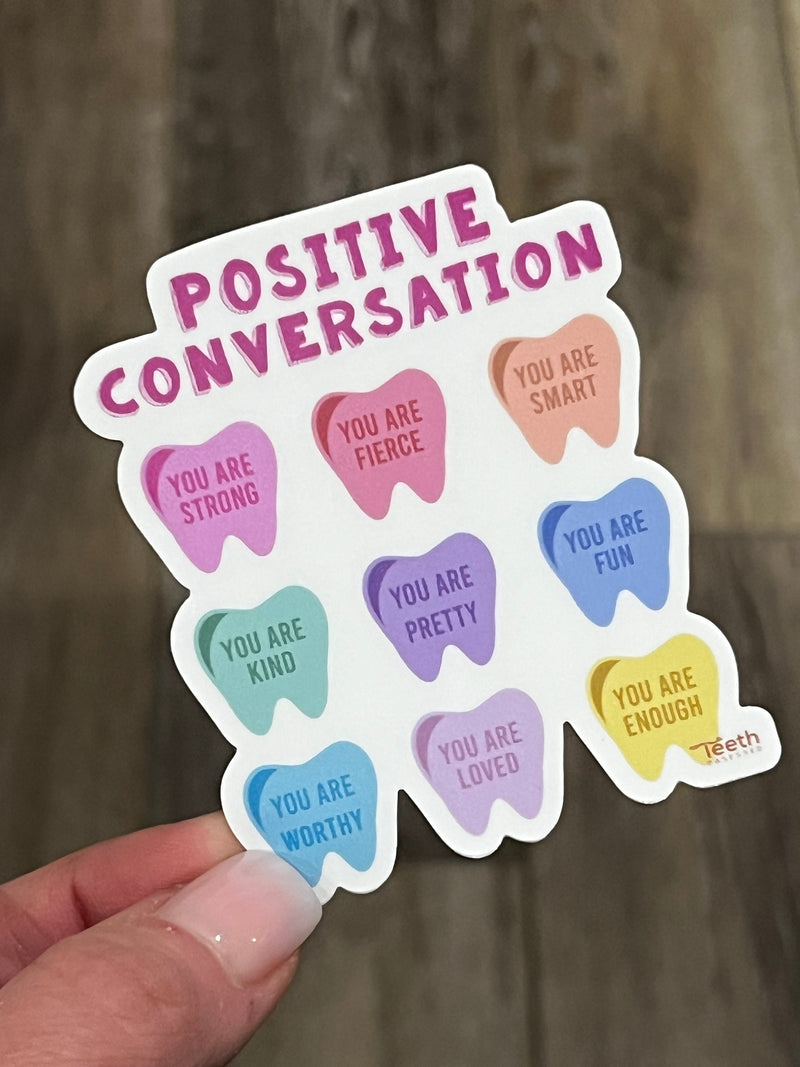 Dental Valentine Sticker