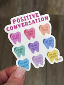 Dental Valentine Sticker