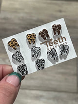 Leopard Tooth Earrings