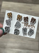 Leopard Tooth Earrings