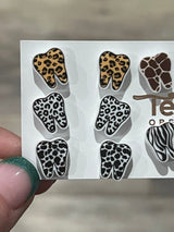 Leopard Tooth Earrings