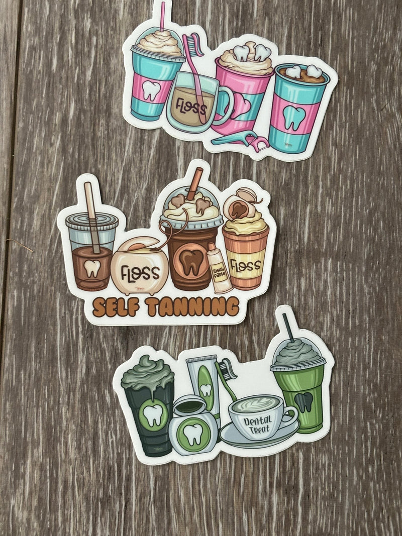 Coffee Tooth Sticker