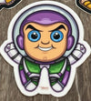 Dental Sticker, Toy Tooth Sticker, Space Ranger, Rex Tooth Stickers,, Cowboy Sticker, Dental Assistant, Dental Hygiene Gift, Astronaut