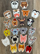 Farm Animal Tooth Sticker