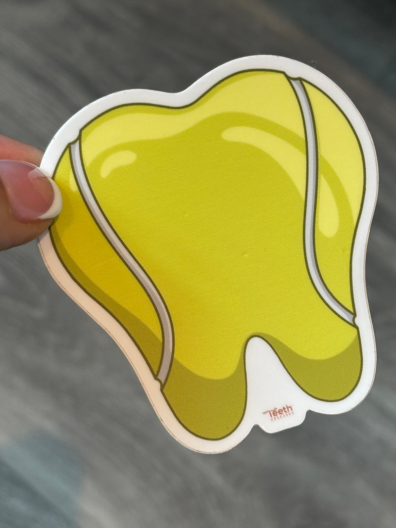 Baseball Teeth Stickers