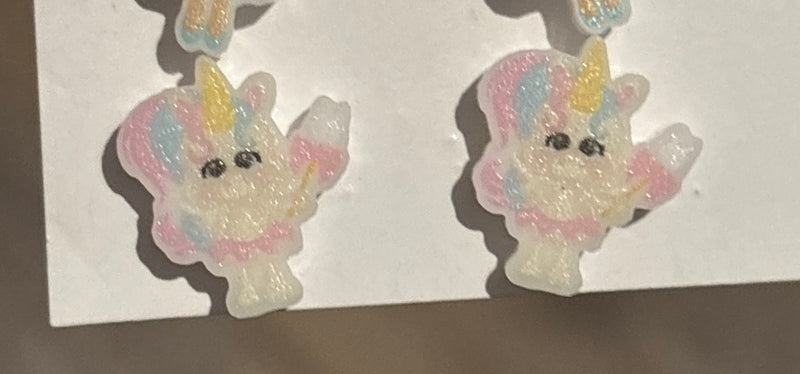 Dental Ballet, Toothfairy and Unicorn Earrings