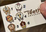 Dental Earrings, Dental Assistant, Dental Hygienist, Teeth Earrings, Tooth Earrings, Dental Gift, Dental Hygiene