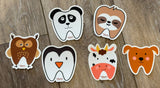 Animal Tooth Sticker