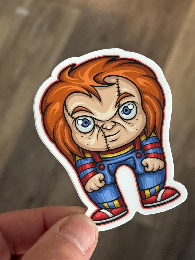 Chucky Halloween Dental Sticker