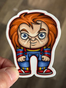 Chucky Halloween Dental Sticker