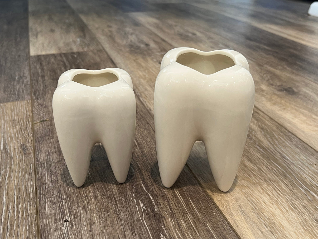 Dental Vase, Tooth Vase, Dental Planter, Tooth Planter, Dentist Gift, Dental Plant, Tooth Plant, Dental Succulent