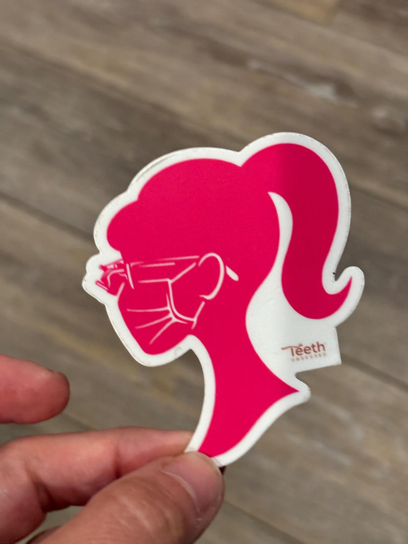 Dental Babe Sticker