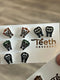 HALLOWEEN | Tooth Earrings | Limited Edition| Dental Hygienist