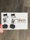 Halloween Cat Tooth Earrings