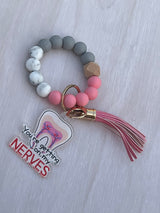 Dental Nerve Keychain, Dental Sticker, Dental Hygiene, Dental Assistant Keychain, Tooth Earrings, RCT, Endo Tooth, Endodontist