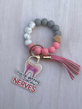 Dental Nerve Keychain, Dental Sticker, Dental Hygiene, Dental Assistant Keychain, Tooth Earrings, RCT, Endo Tooth, Endodontist
