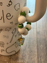 Dental Tumbler Charm, Tooth Cup Handle Charms, Teeth Handle Cup Charm, Tooth Cup Accessories for handle, Dental Tumbler Charm, Tooth Charm